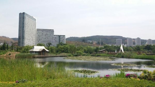 月亮灣公園(有什么遮陰的地方嗎)