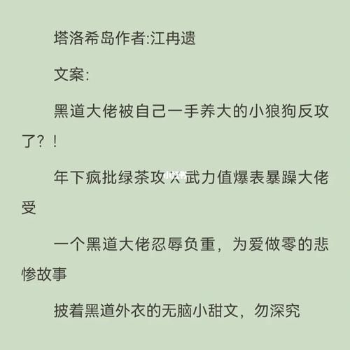 塔洛汐島小說閱讀(塔洛希島的CP讓人上頭嗎)