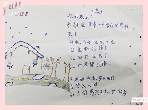 小學(xué)描寫冬天的詩句(你想用哪句詩來寫日記)