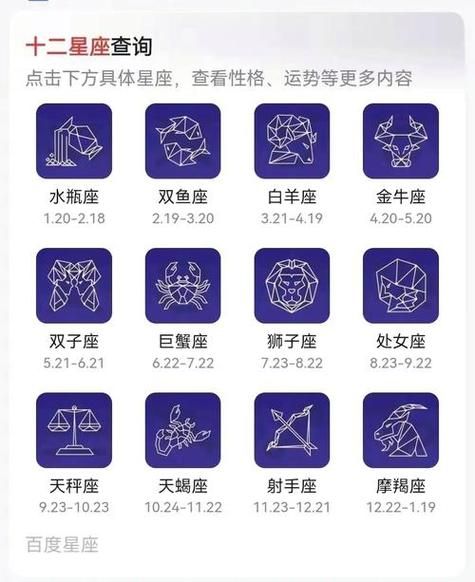 每日星座查詢(星座運(yùn)勢告訴你)