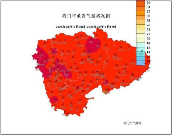 荊門24小時天氣預(yù)報(明天會下雨嗎)