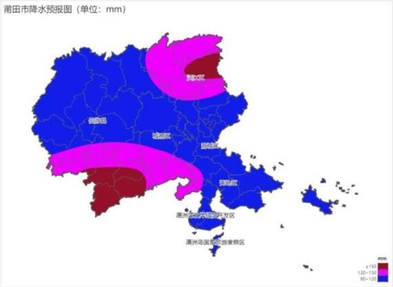 莆田今天天氣預(yù)報(bào)(雨量有多大呢)